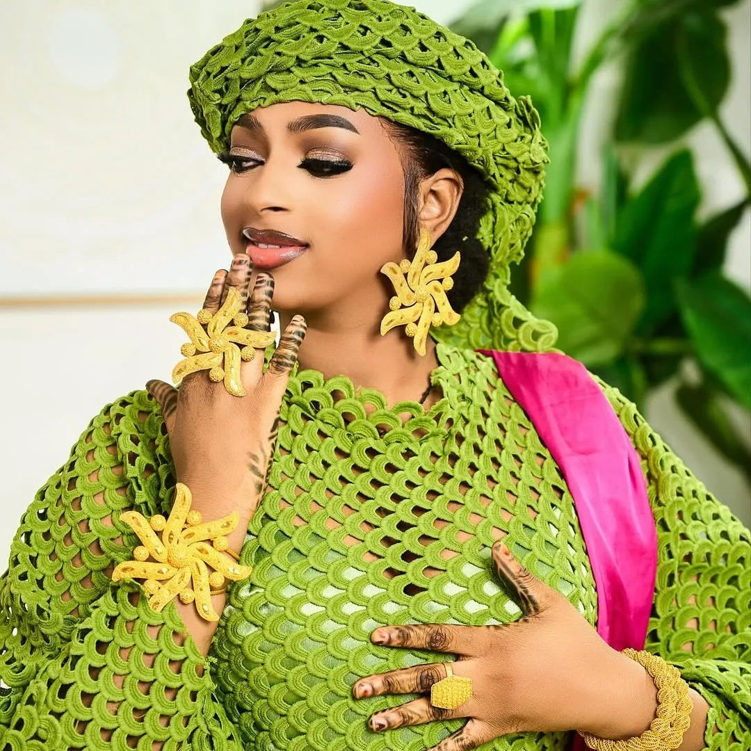 African Cord Guipure Lace Fabric 2025 High Quality Nigerian Guipure Lace Fabric For Wedding Dress Sewing